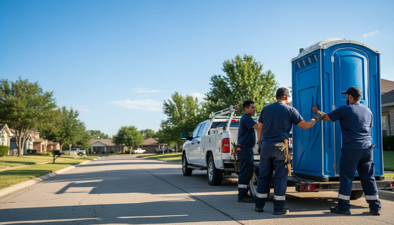 Portable Toilet Rental in Marshall, MI near me